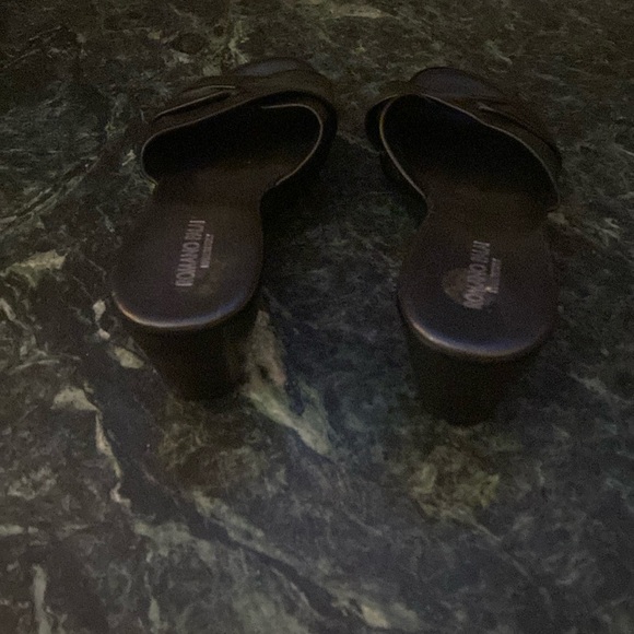 Romano Palai wedge Sandals. Leather. - Picture 6 of 8